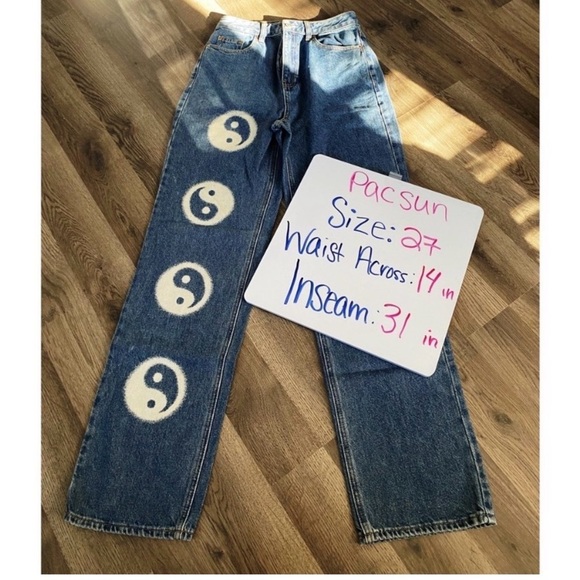 PACSUN Yin Yang 90’s Boyfriend Jeans - Picture 8 of 8